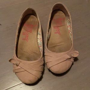 Pink jelly pop flats